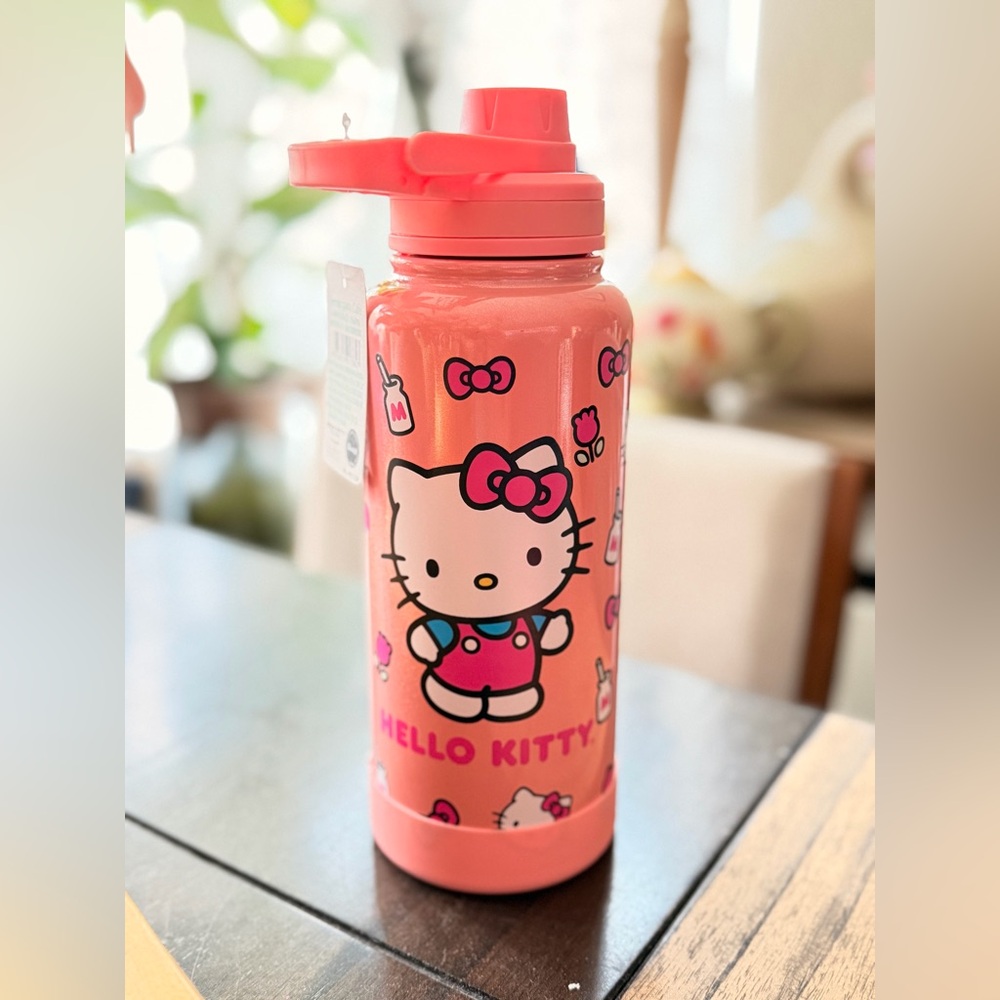 Sanrio Hello Kitty Coral Pink Insulated coffee mug 32oz